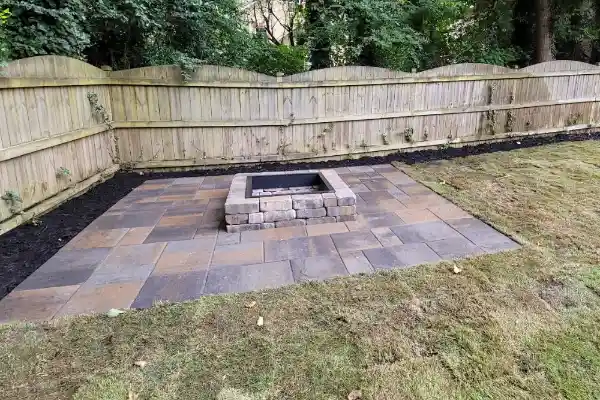 Outdoor Firepit Construction