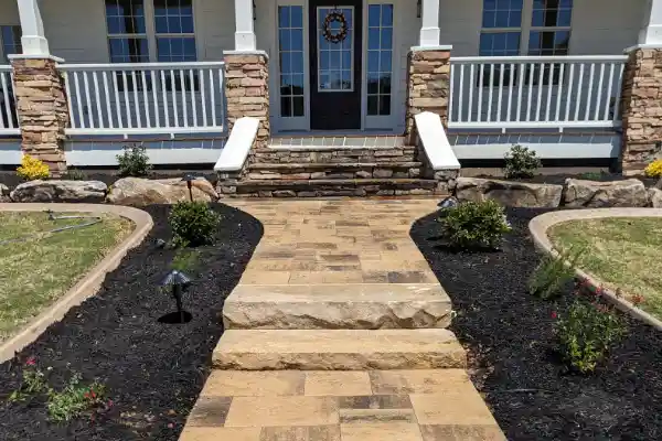 paver walkway installation